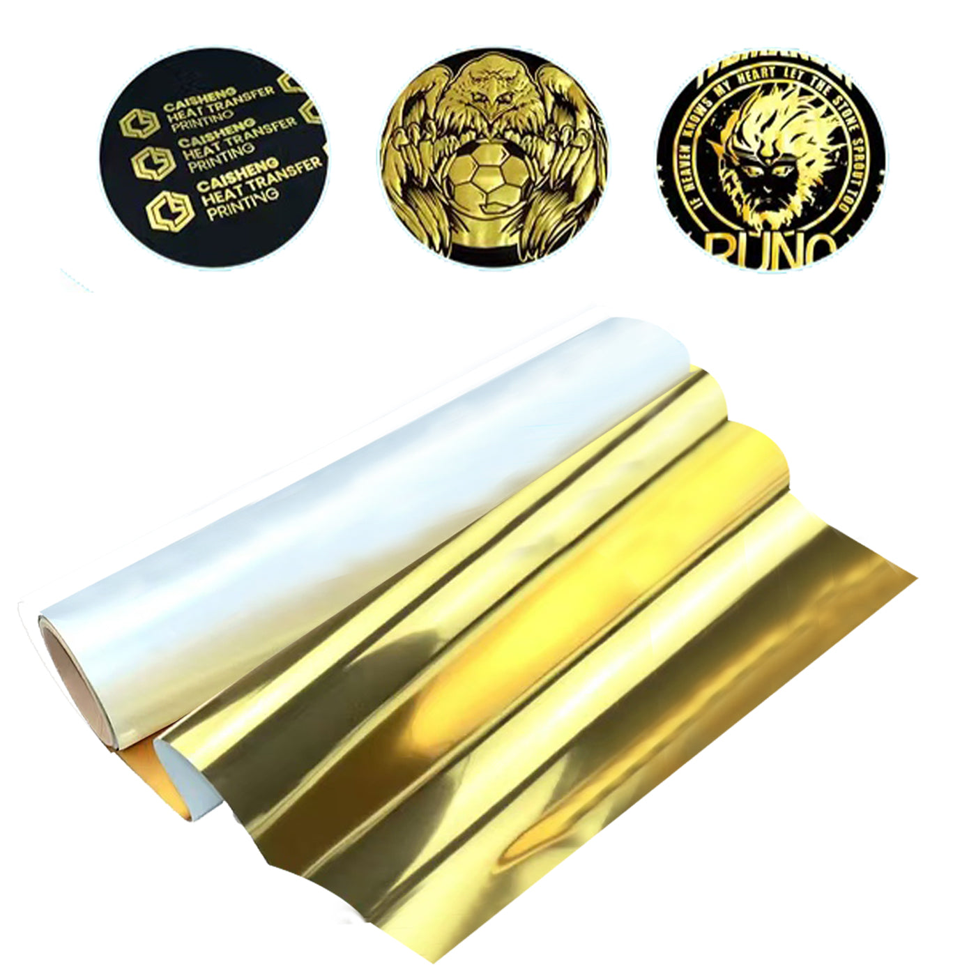 DTF FILM-60CM-ORO-PELADO FRÍO
